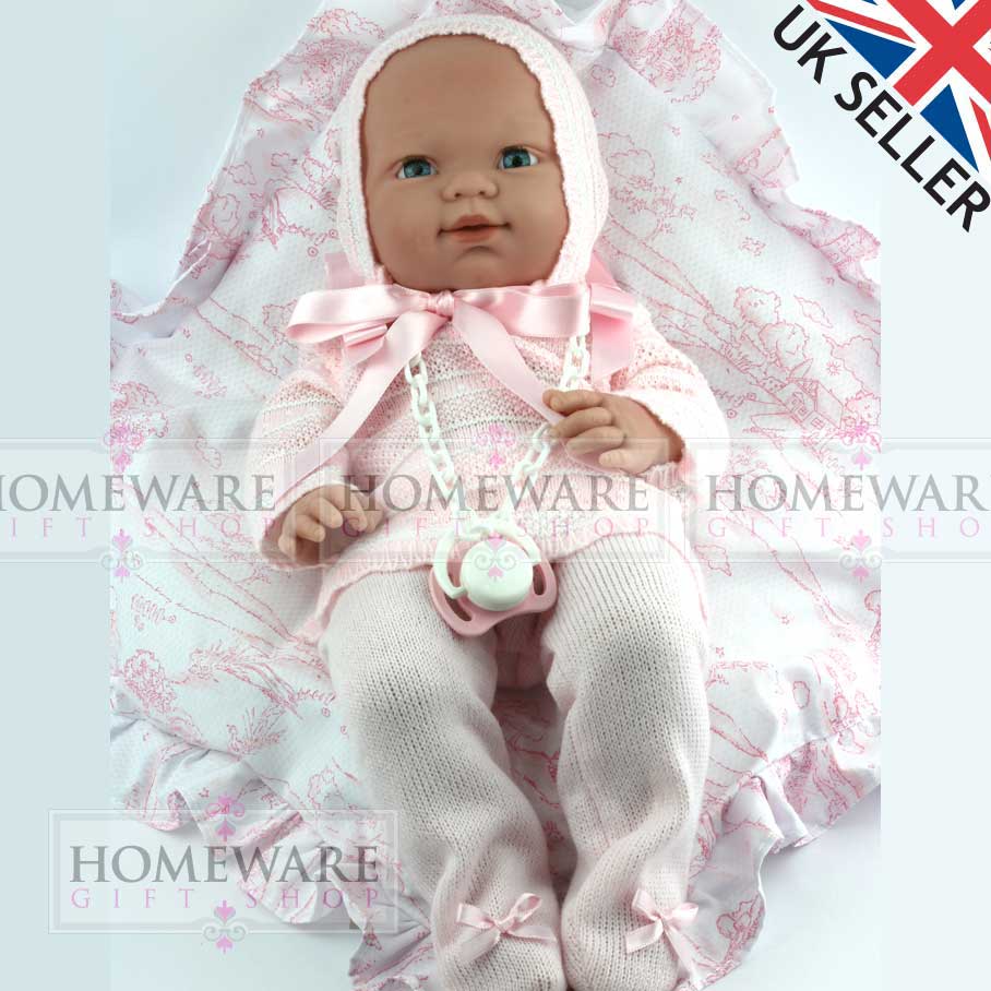 SPANISH BABY GIRL BOY CHILDRENS LIFELIKE PLAY DOLL SOFT BODY NINES D